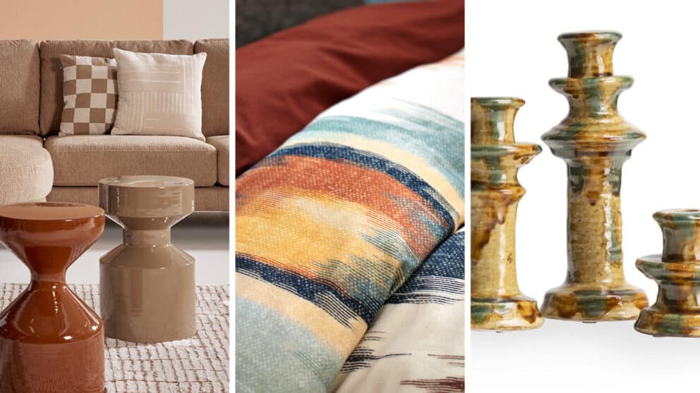 Foto: woonaccessoires Trend Hopper, Ikat dekbed Vandyck en Coco Maison