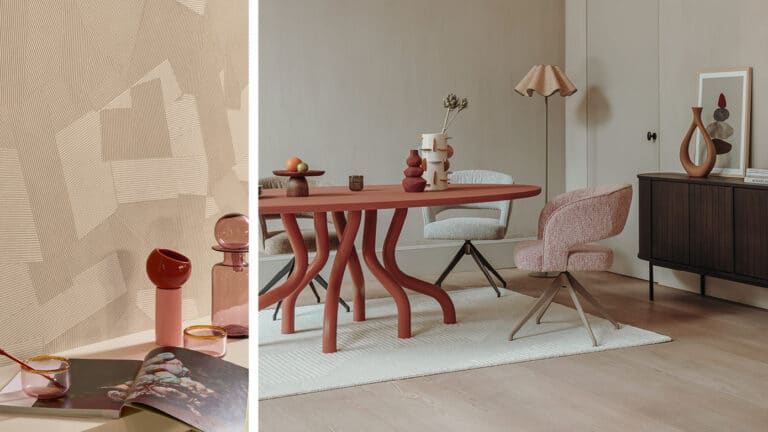 Foto: behang Elitis en Goossens Wonen