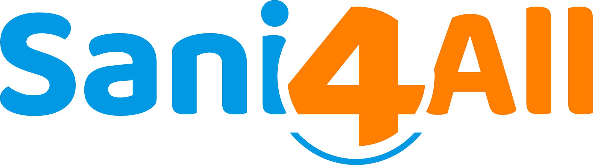Sani4All logo landscape RGB